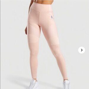 ❤️ Gymshark True Textured Leggings Blush